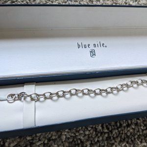 Blue Nile Sterling Silver Charm Bracelet
